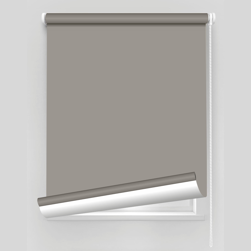 Ritininė užuolaida BLACKOUT, pilkos sp., Ø 25 mm, 100 x 175 cm, 1 vnt.-1