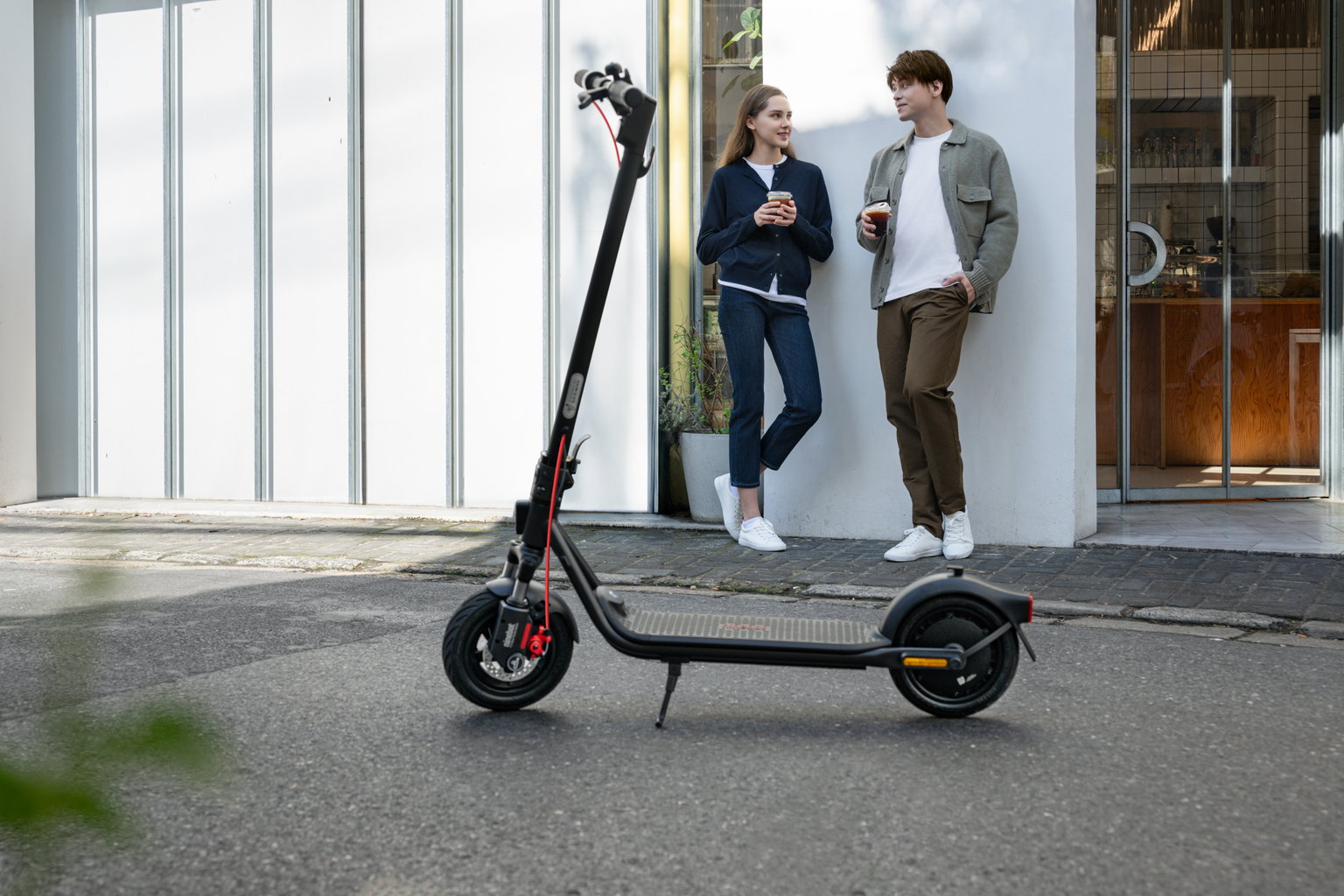 Elektrinis paspirtukas Segway F2 E II, juoda - 7