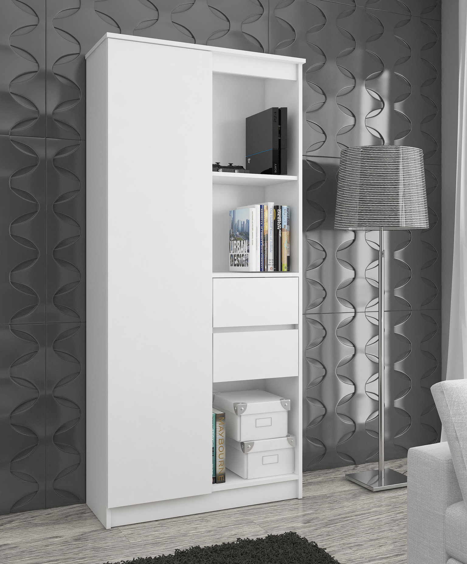 Lentyna CLP R80 R15, balta - 6