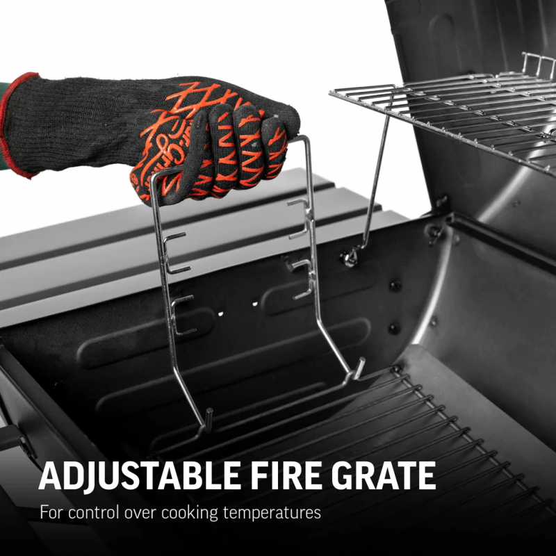Lauko kepsninė Char-Griller Wrangler Smoker - 4