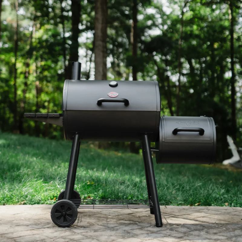 Lauko kepsninė Char-Griller Wrangler Smoker-0
