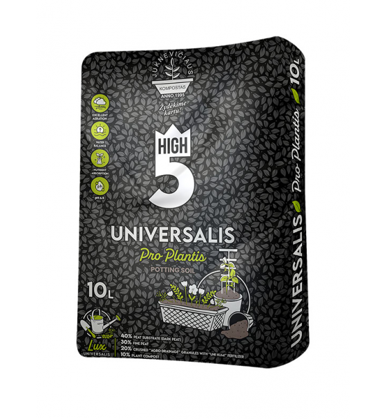 Universalus substratas HIGH5 Pro Plantis, 10 l-0