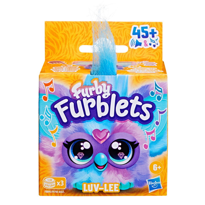 Interaktyvus pliušinis žaislas FURBY FURBLETS, 5 cm. - 5
