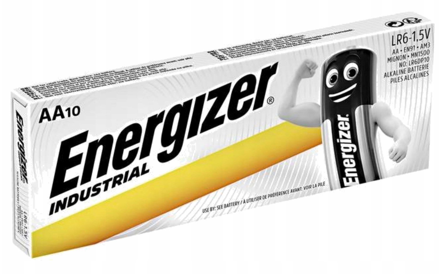 Elementai ENERGIZER Alkaline, AA LR6, 1.5V 2850mAh, 10 vnt.-0