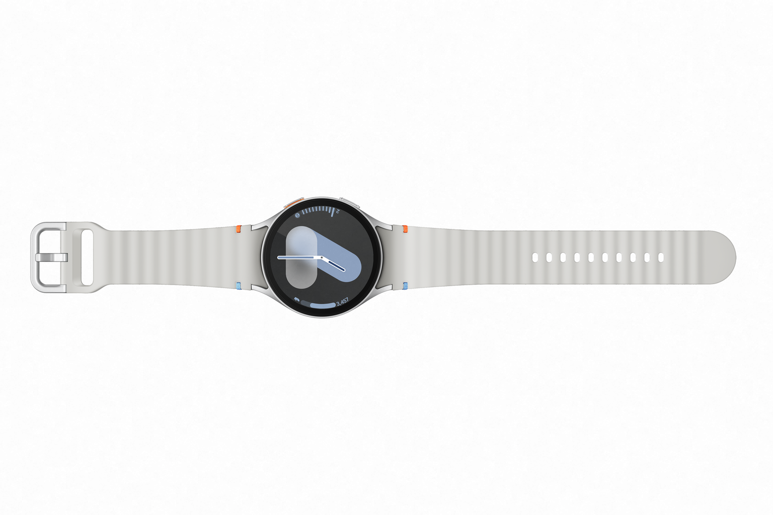 Išmanusis laikrodis Samsung Galaxy Watch 7, 44 mm, sidabro - 6