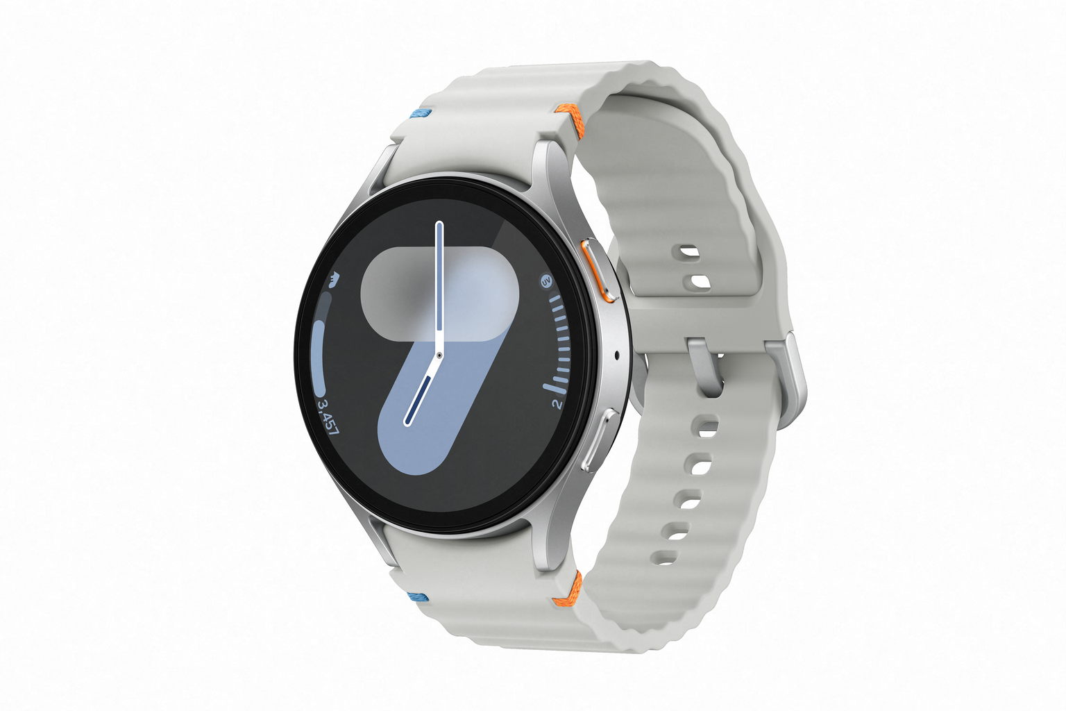 Išmanusis laikrodis Samsung Galaxy Watch 7, 44 mm, sidabro - 3
