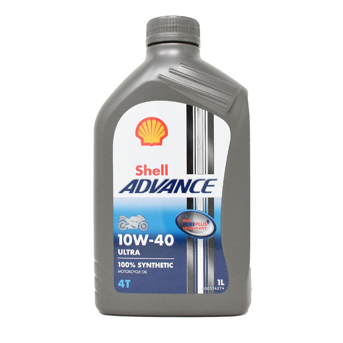 Motociklų variklių alyva SHELL Advance Ultra 4T 10W-40, 1L