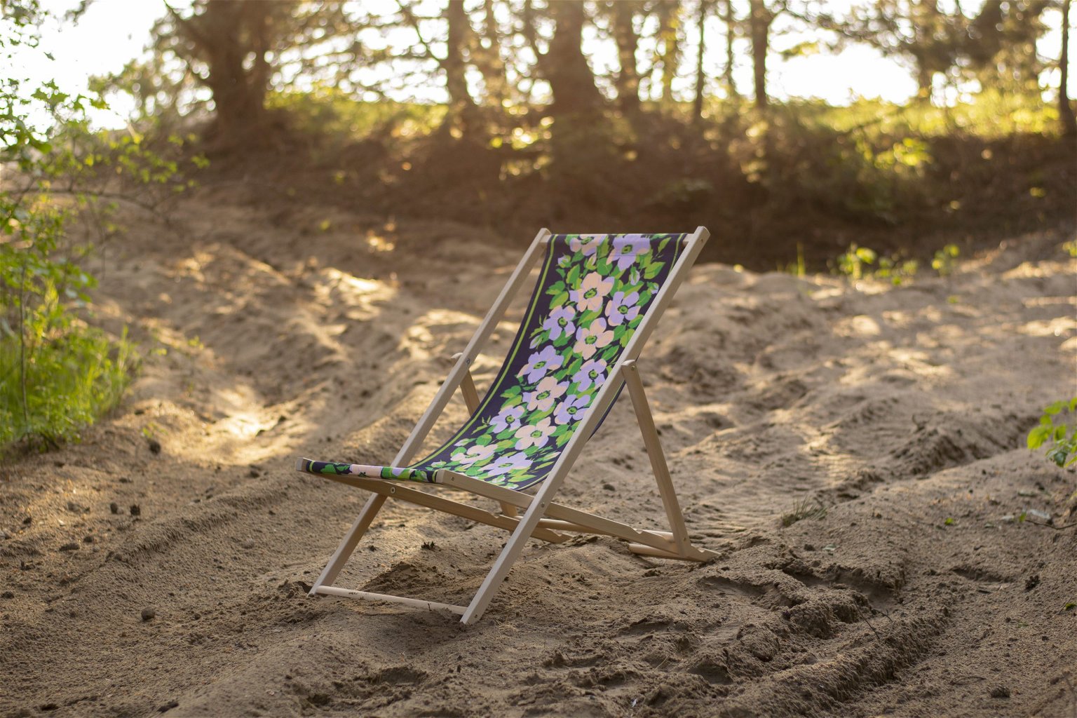 Sulankstoma paplūdimio kėdė Baham, 120 x 58 x 80 cm - 6