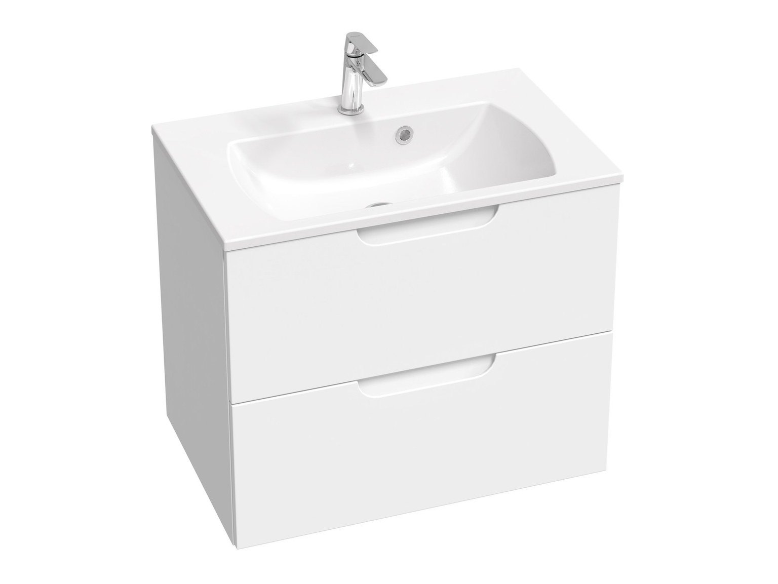 Apatinė vonios spintelė RAVAK SD Classic II 70, baltos/baltos sp.-0