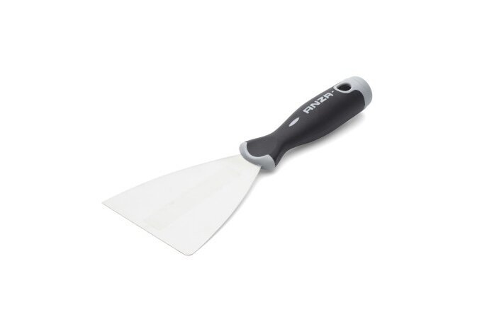 Glaistyklė ANZA, 100 mm, nerūdijančio plieno, su plaktuku-0