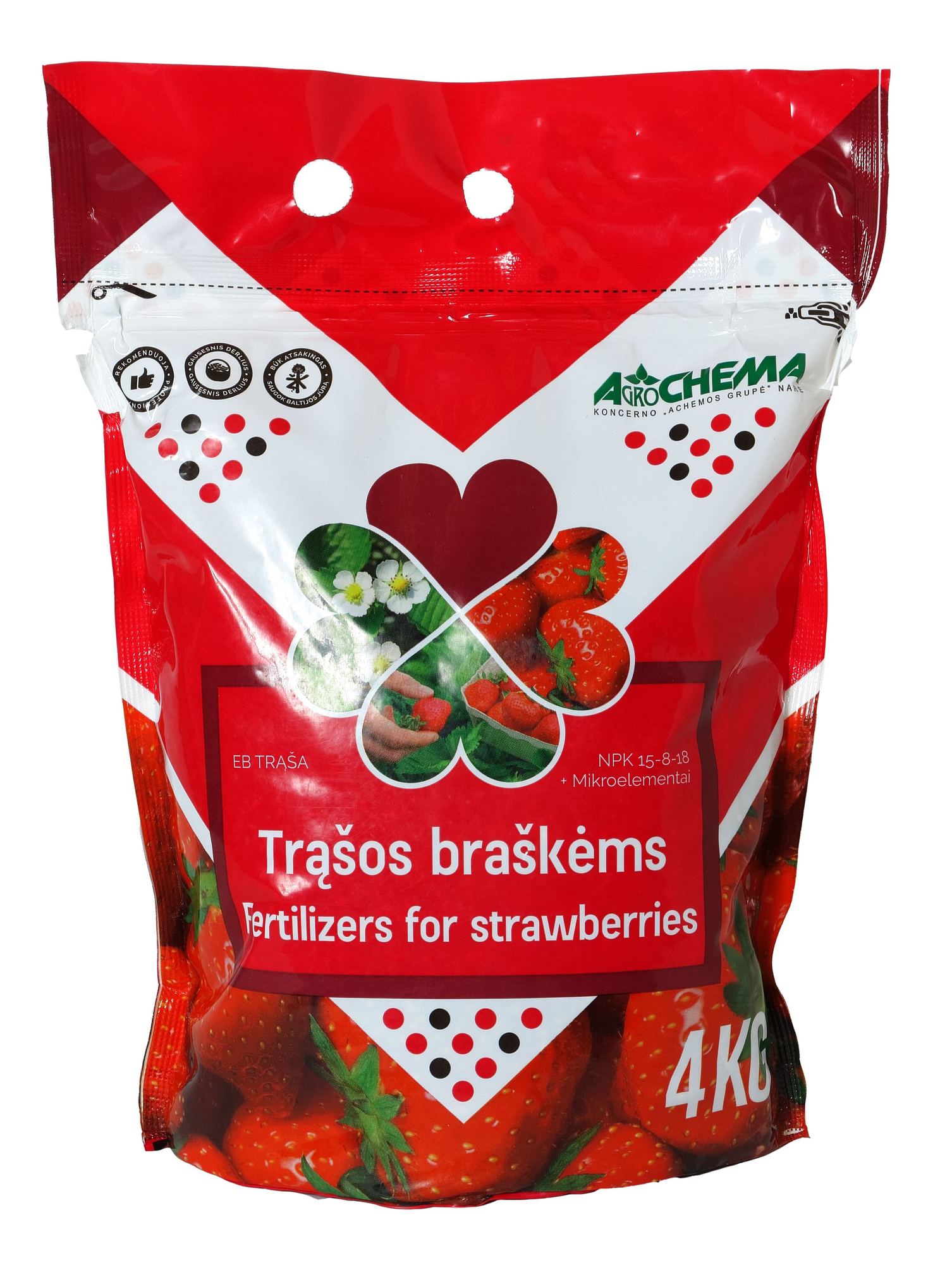 Trąšos braškėms ir žemuogėms, 4 kg-0