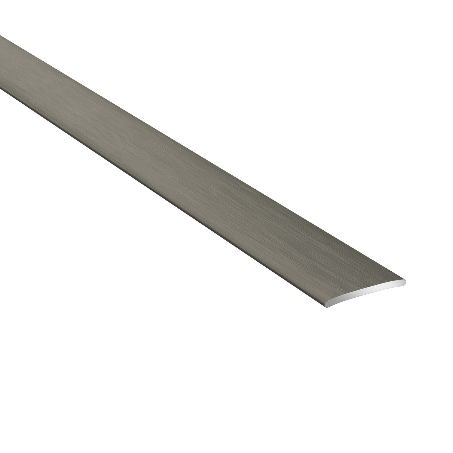 Aliumininė grindų juostelė PRO20 B3, šukuoto titano sp., 20 mm pločio, 93 cm ilgio