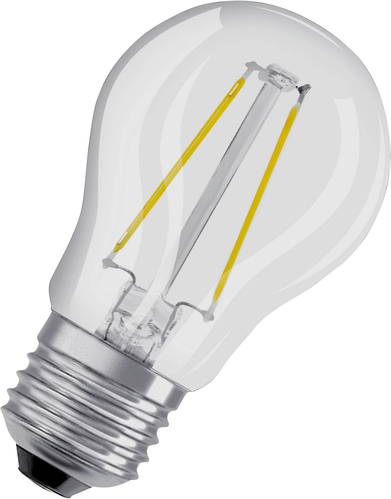 LED lemputė OSRAM Filament, E27, P40, burbuliuko formos, 4W, 2700K, 470lm, non-dim,skaidri - 1