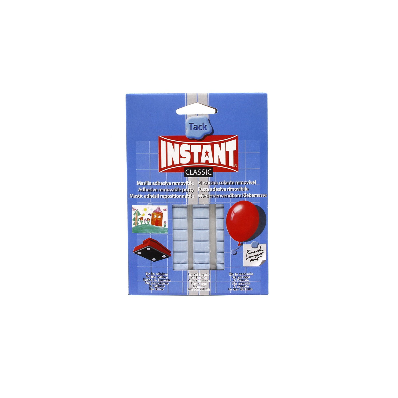 Lipni guma kvadratėliais INSTANT Classic 50 g-0