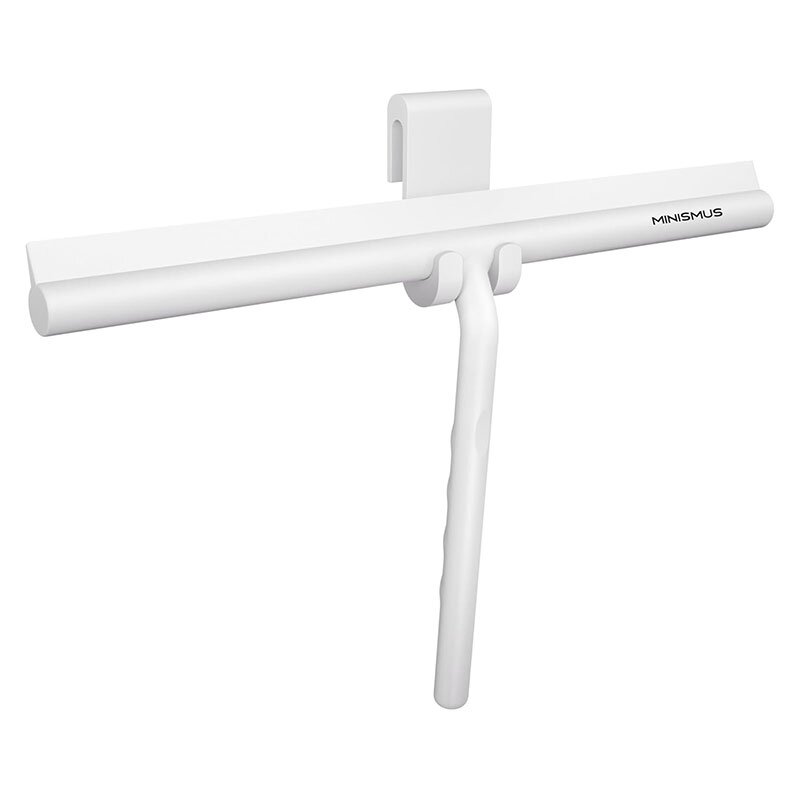 Silikoninis dušo valytuvas MINISMUS K 33 cm, baltas-0