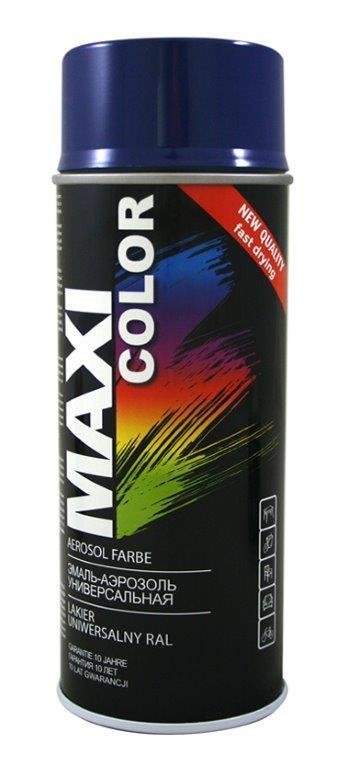 Purškiami dažai MAXI-COLOR RAL5022, nakties mėlynumo sp., 400 ml
