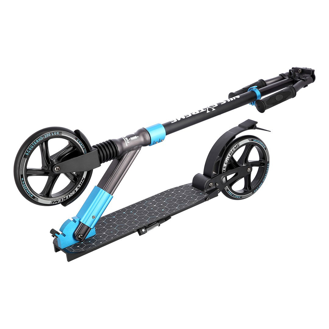 Paspirtukas Nils Extreme HM200, mėlynas/pilkas - 4