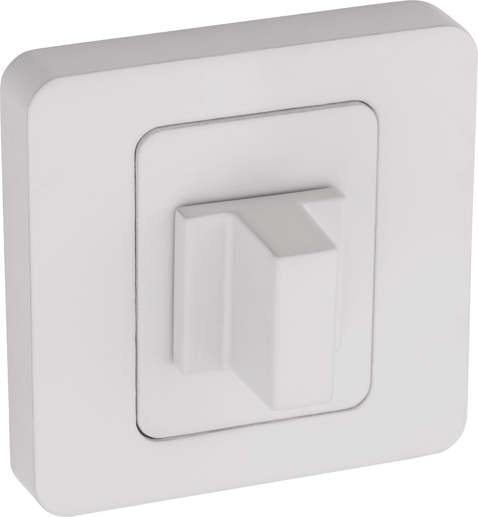 WC užsuktukas QZ-540, kvadratinė, baltos spalvos