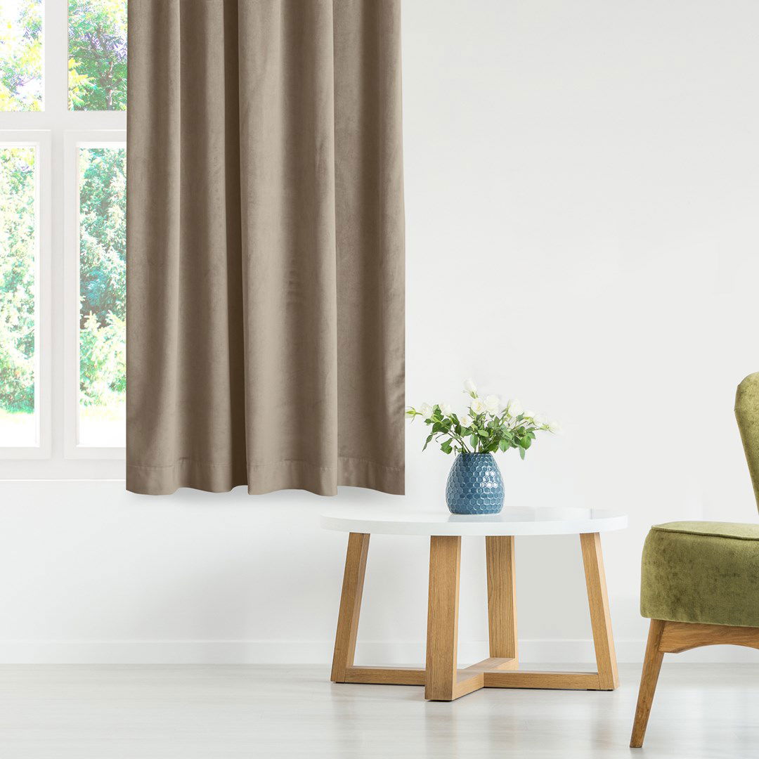Naktinė užuolaida VILA  BEIGE TUNNEL, 135x245 cm - 3
