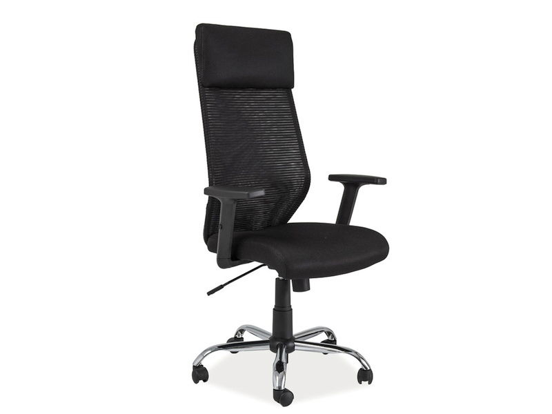 Biuro kėdė Q-211, juoda-0
