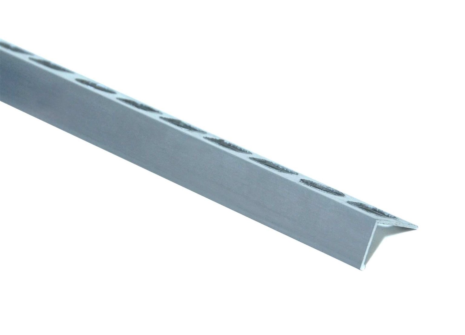 Aliumininis plytelių profilis L3A A1, natūralus Aliumininis, 12,5 mm x 2,5 m