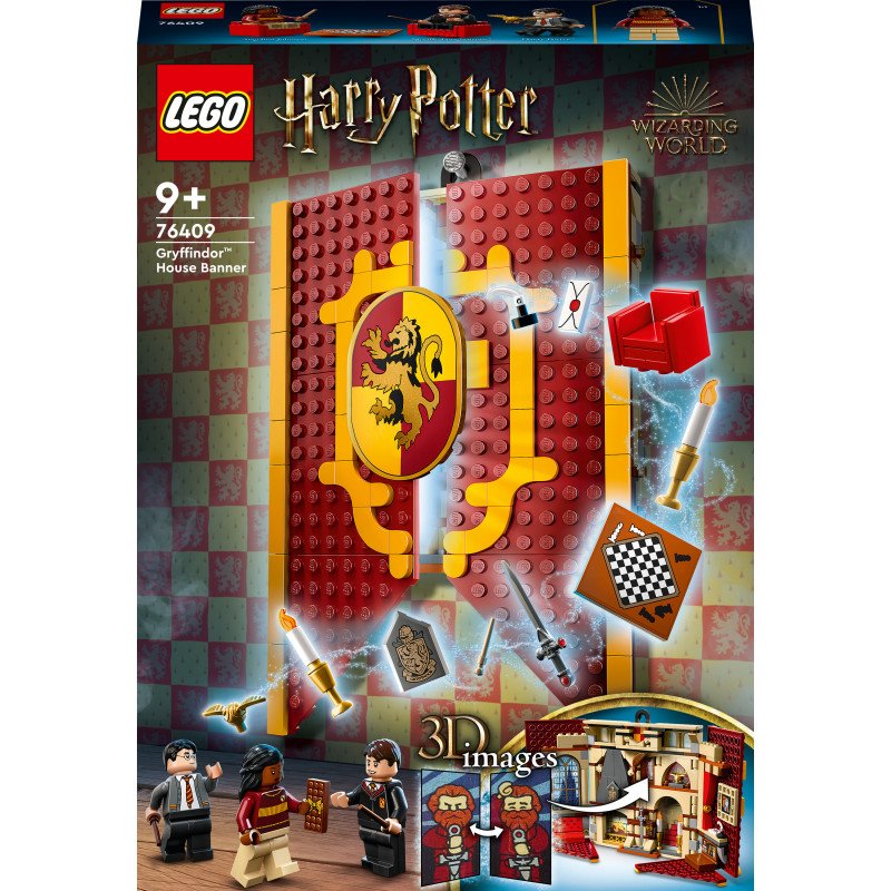 Konstruktorius LEGO HARRY POTTER TM GRYFFINDOR™ HOUSE BANNER
