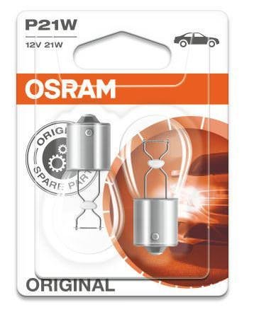 OSRAM LED P21W 3000K lemputės - mažiausia kaina