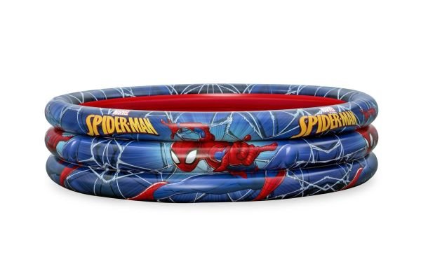 Vaikiškas baseinas Spider-Man 3-Ring Pool Φ48" x H12"/Φ1.22m x H30cm