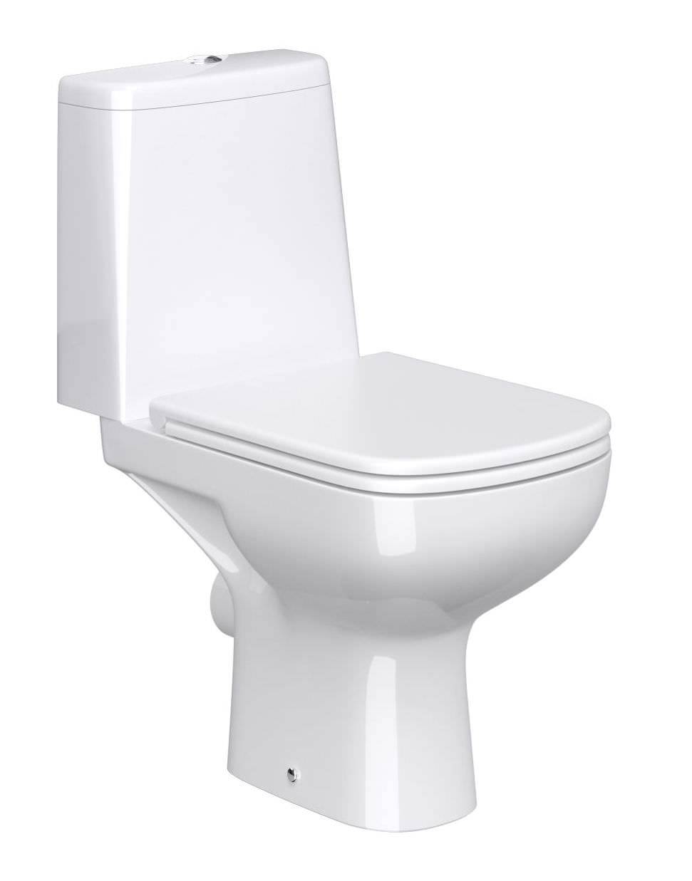 Unitazo komplektas CERSANIT SENO CLEAN ON, 3,5 l, su lėtai nusileidžiančiu dangčiu-0