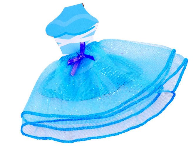 Lėlė Anlily su mėlyna suknele - 3