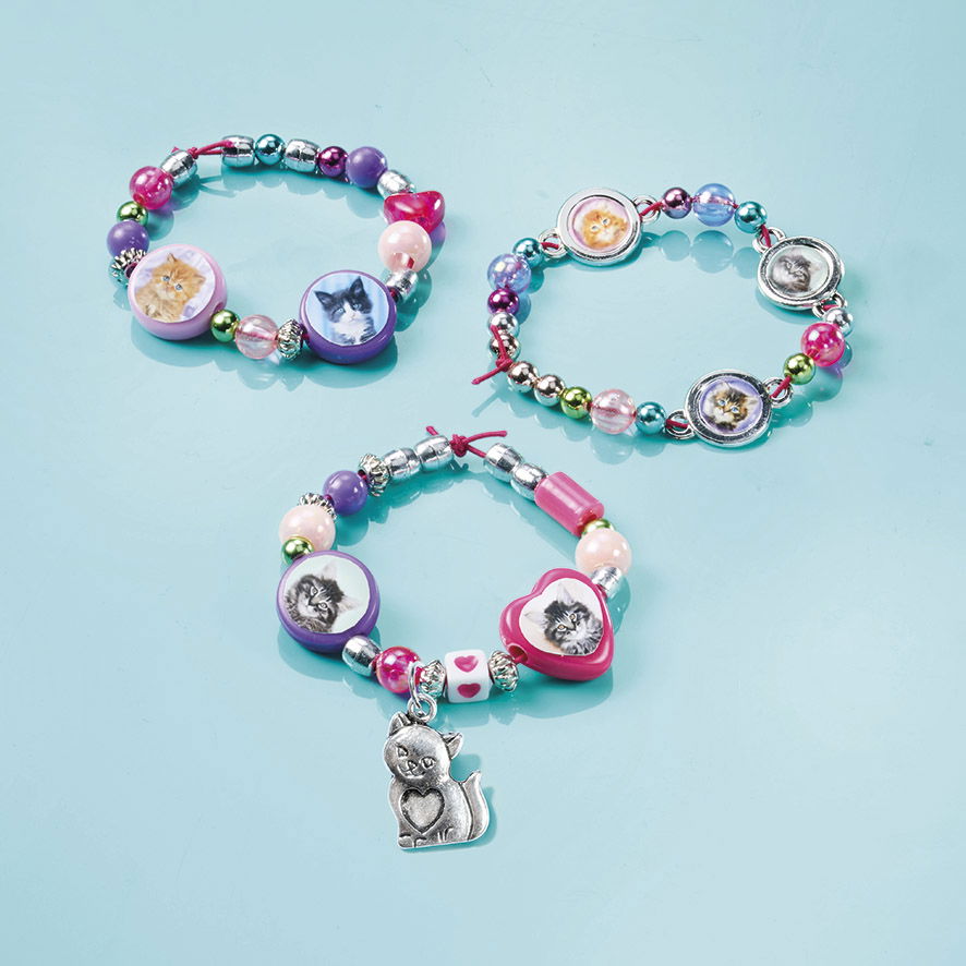 Kūrybinis rinkinys TOTUM Cutie Cats bracelets - 3