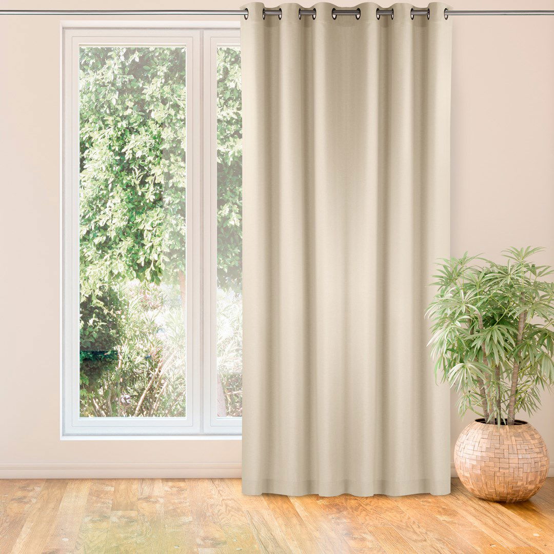 Naktinė užuolaida CARMENA  CREAM EYELETS, 150x270 cm - 2
