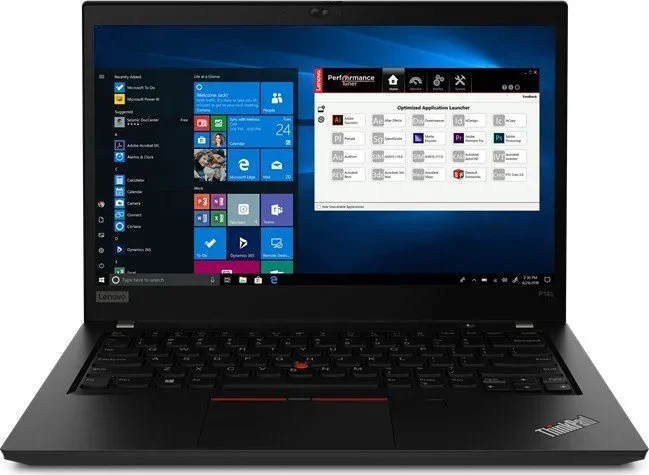 Nešiojamas kompiuteris LENOVO ThinkPad P14s G2, Ryzen 5 5650U, 16 GB, 512 GB, 14" - 4