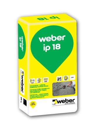 Universalus tinko mišinys WEBER IP 18, 25 kg