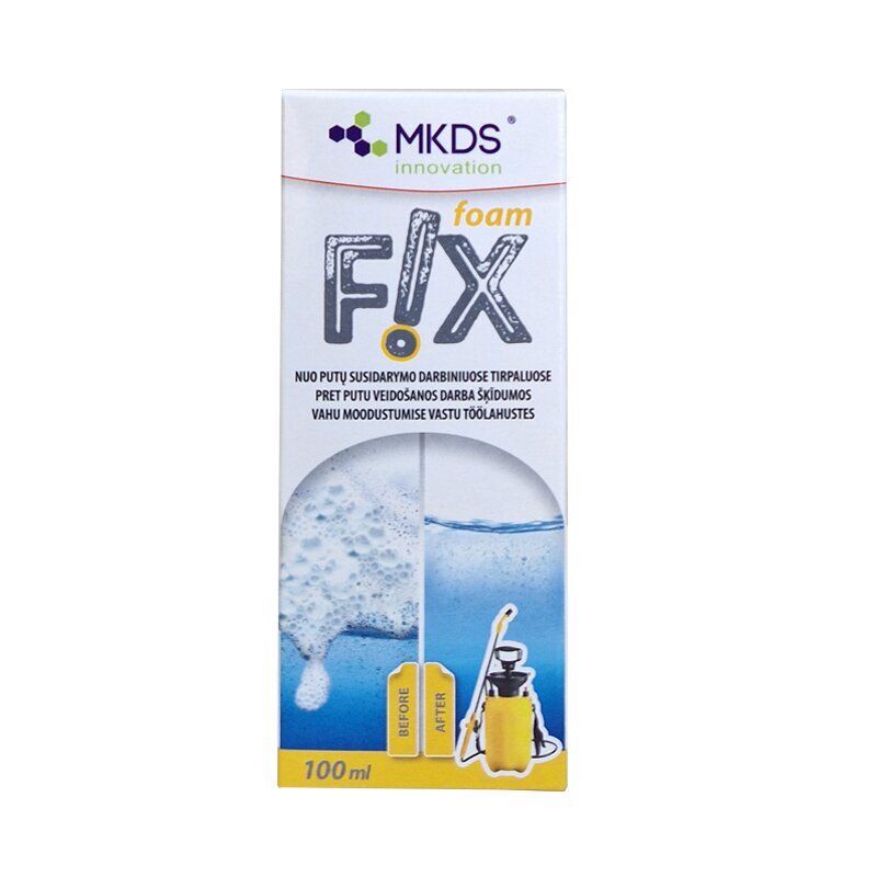 Priemonė nuo putų susidarymo FIX FOAM, 100 ml-0
