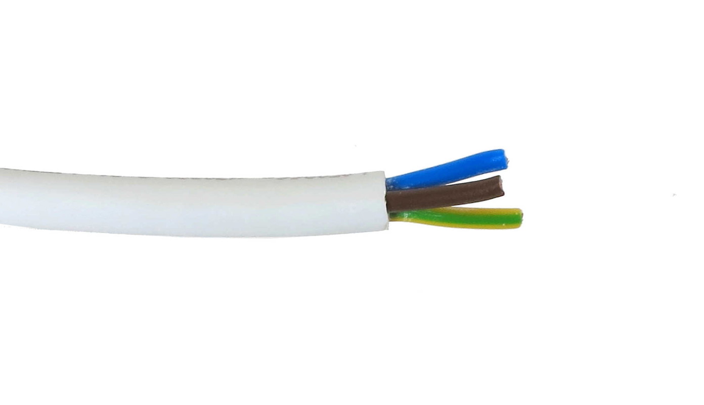 Instaliacinis kabelis, Lietkabelis OMY (BVV-LL), 3 x 1,5 mm², 5 m-0
