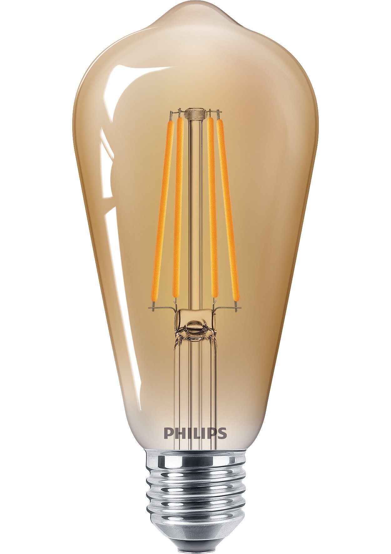 Šviesos diodų lemputė PHILIPS VINTAGE, ST64, E27, 5,5 W, atitinka 48 W, 2500 K, 600 lm - 2