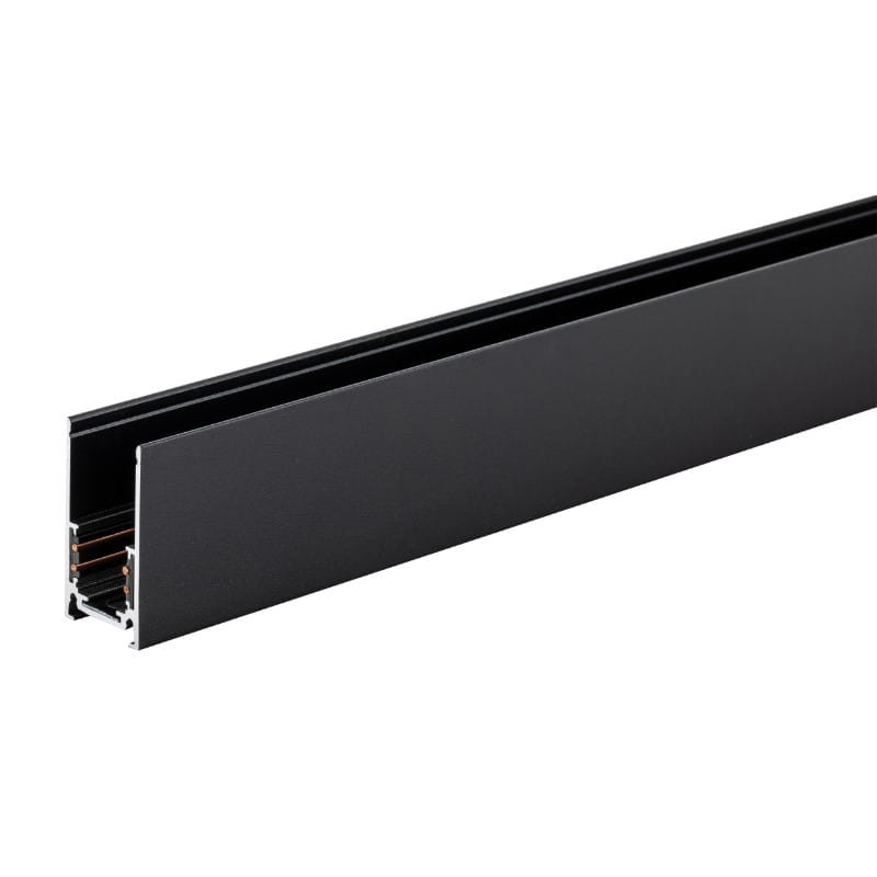 Paviršinio montavimo bėgelis magnetinės sistemos DPM MTL-S-2-B, 200 cm, juodos sp.-0