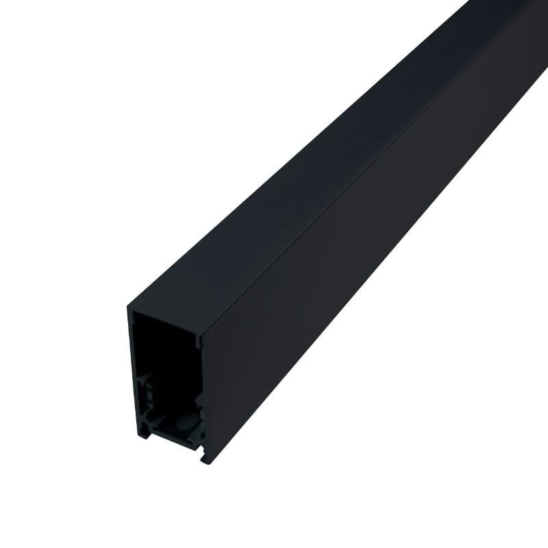 Paviršinio montavimo bėgelis magnetinės sistemos DPM MTL-S-2-B, 200 cm, juodos sp.-1