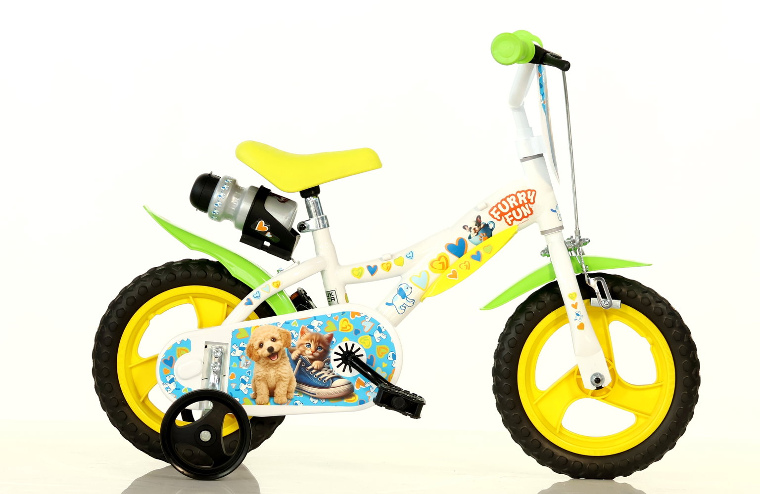 Vaikiškas dviratis Bimbo Bike Furry Fun, 12''-0