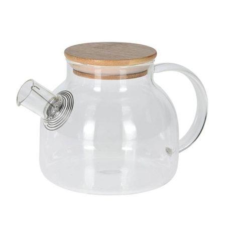 Stiklinis arbatinukas BOROSILCATE, 1 l-0