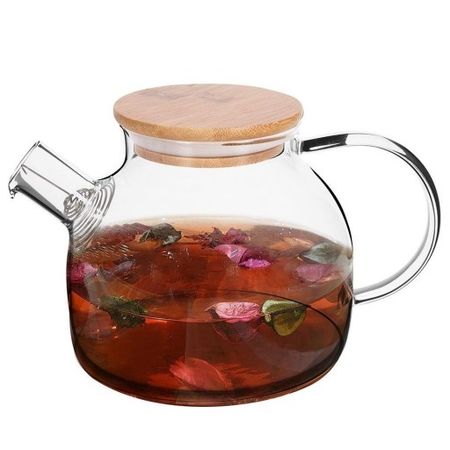 Stiklinis arbatinukas BOROSILCATE, 1 l-1