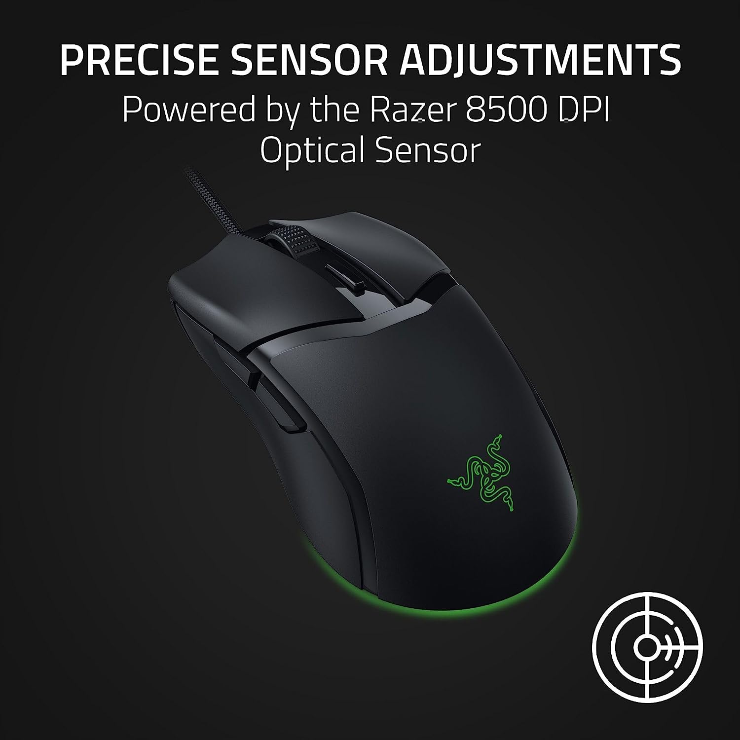 Žaidimų pelė Razer Cobra, juoda - 7
