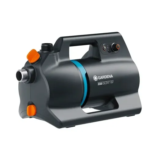 Vandens siurblys Gardena 3000 Silent solo, 18 V (be akumuliatoriaus ir pakrovėjo)-0