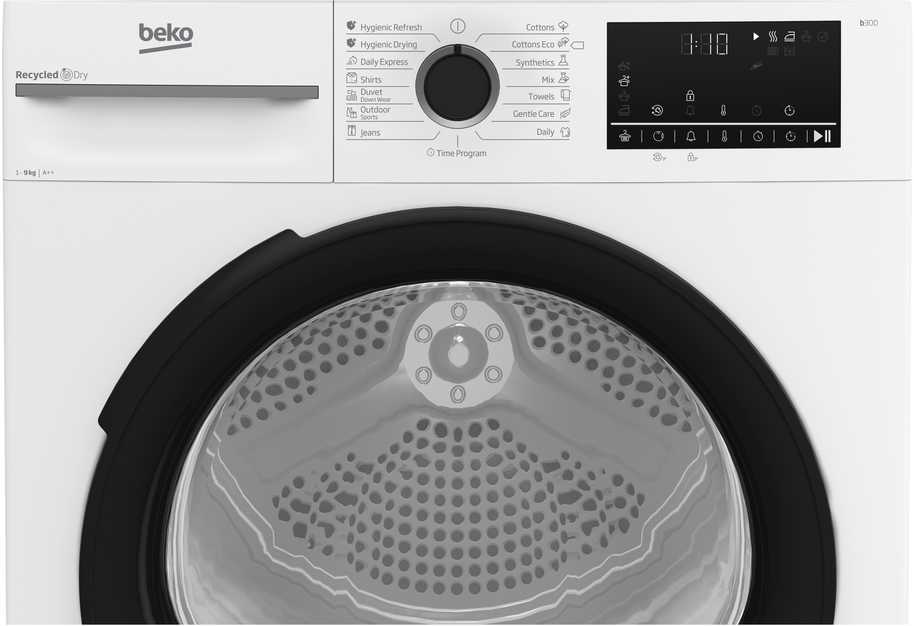 Džiovyklė BEKO BM3T49230W, 9 kg - 3
