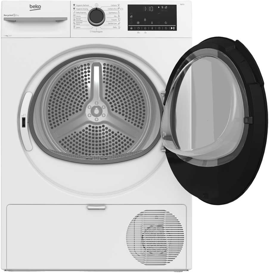Džiovyklė BEKO BM3T49230W, 9 kg-1