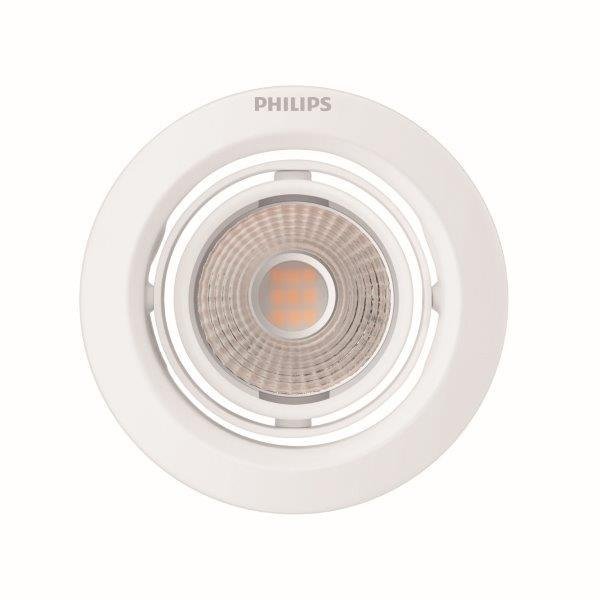 Įleidžiamas LED šviestuvas PHILIPS POMERON SCENE SWITCH, 7 W, 4000 K, 450 lm, dimeriuojamas Ø9 cm - 2