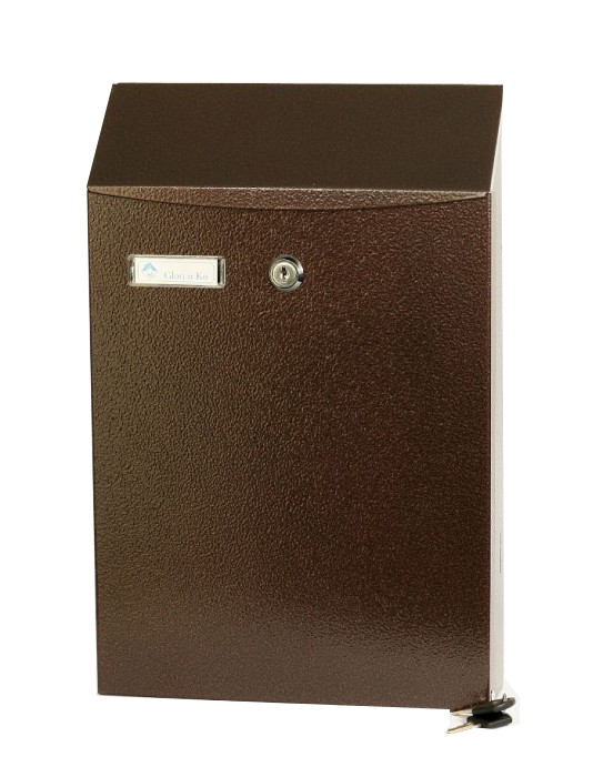 Pašto dėžutė PD 950, 380 x 250 x 70 mm, vario sp.-0