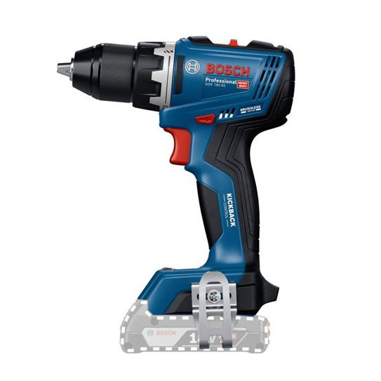Akumuliatorinis suktuvas-gręžtuvas BOSCH GSR 18V-65 Solo, 18 V, 63/31 Nm, be akumuliatoriaus-0