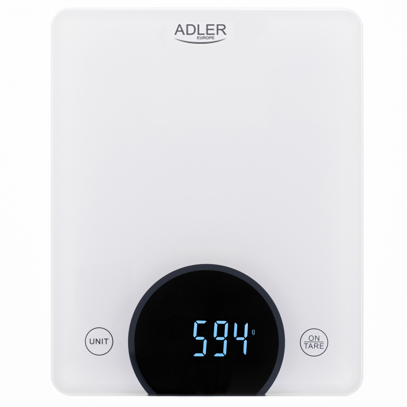 Elektroninės virtuvinės svarstyklės Adler AD 3173w, baltos-0